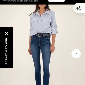 Kut from the Kloth Dark Blue Skinny Jeans